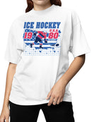 USA 1980 Ice Hockey League Graphic Women's T-shirt