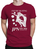 Figure Skating JPN Est. 2014 Men's T-shirt