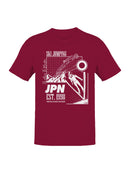 Vintage Ski Jumping Japan 1998 Men's T-shirt