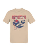 USA Bobsleigh Speed Unit Graphic Men's T-shirt