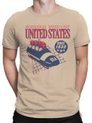 USA Bobsleigh Speed Unit Graphic Men's T-shirt