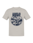 Lillehammer Norway Scenic Design Men's T-shirt