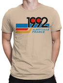 1992 Albertville Winter Games Logo Men's T-shirt