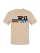 1968 Grenoble France Retro Design Men's T-shirt