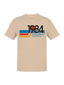 Sarajevo 1984 Retro Design Men's T-shirt