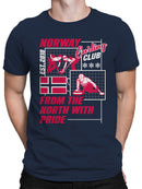 Norway Curling Club Pride Design Men's T-shirt