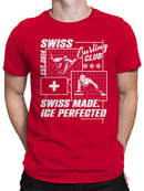 Swiss Curling Club: Ice Perfected Men's T-shirt