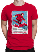Snowboarding Austria 2006 Stamp Men's T-shirt