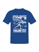 Finland Cross-Country Skiing Speed Men's T-shirt