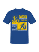 Sweden Biathlon Division Art Men's T-shirt