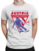 Austria Alpine Skiing 1964 Design Men's T-shirt