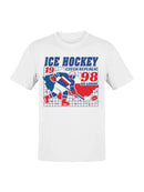 Czech Republic Ice Hockey 98 League Men's T-shirt