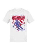 Vintage 1984 America Alpine Skiing Men's T-shirt