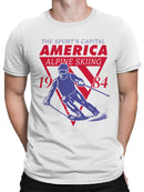 Vintage 1984 America Alpine Skiing Men's T-shirt