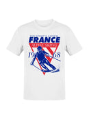 France 1968 Alpine Skiing Design Men's T-shirt