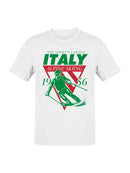 Italy Alpine Skiing 1956 Design Men's T-shirt