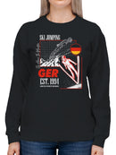 German Ski Jumping Heritage 1994 Women's Sweatshirt