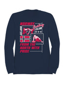 Norway Curling Club Pride Design Women's Sweatshirt