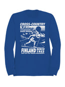 Finland Cross-Country Skiing Speed Women's Sweatshirt