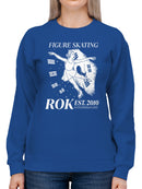 Winter Figure Skating Series 2010 Women's Sweatshirt