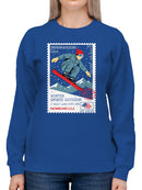 Snowboarding USA Salt Lake 2002 Women's Sweatshirt