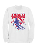 Vintage 1984 America Alpine Skiing Women's Sweatshirt