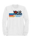 1968 Grenoble France Retro Design Women's Sweatshirt