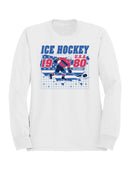 USA 1980 Ice Hockey League Graphic Women's Sweatshirt