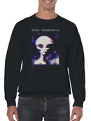 Extra-Terrestrial Alien Art Men's Sweatshirt