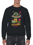 Alien Adventure: Just Beamin' Around Men's Sweatshirt