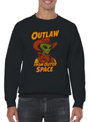 Alien Outlaw from Outer Space Men's Sweatshirt