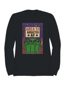 Area 51 Abducted AF Alien Friends Men's Sweatshirt