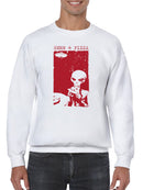 Alien Craving: Here for Pizza Men's Sweatshirt