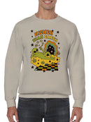 Cosmic Alien "Higher Than Earth" Art Men's Sweatshirt