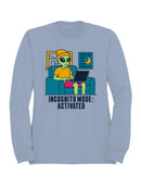 Alien Incognito Mode Activated Men's Sweatshirt