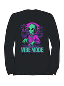 Alien Vibe Mode: Cosmic Groove Women's Sweatshirt