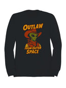 Alien Outlaw from Outer Space Women's Sweatshirt