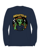 Alien Abducted Cowboy Night Women's Sweatshirt