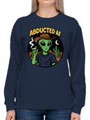 Alien Abducted Cowboy Night Women's Sweatshirt