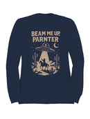Beam Me Up, Parner UFO Cowboy Women's Sweatshirt