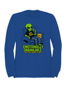 Emotionally Unavailable Alien Vibes Women's Sweatshirt