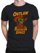 Alien Outlaw from Outer Space Men's T-shirt