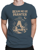 Beam Me Up, Parner UFO Cowboy Men's T-shirt