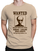 Wanted Alien: Outlaw from Space Men's T-shirt
