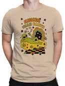 Cosmic Alien "Higher Than Earth" Art Men's T-shirt