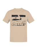 Alien Chillin' Retro Aesthetic Men's T-shirt