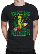 Alien Rocket Adventure Design Men's T-shirt