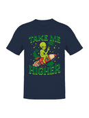 Alien Rocket Adventure Design Men's T-shirt