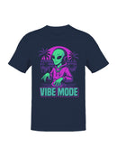 Alien Vibe Mode: Cosmic Groove Men's T-shirt