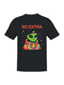 Alien "So Extra" Colorful Style Men's T-shirt